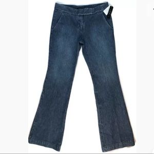 THEORY Tara 6 Wide Leg Flare Trouser Jeans 29x34